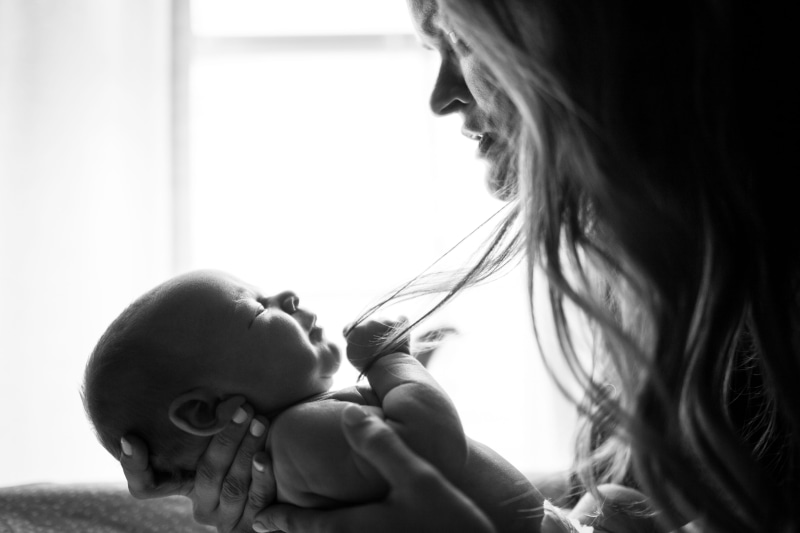 childhood, girls, baby Boys, indoors, black And White, light, pull, bonding, beauty, caucasian Ethnicity, tranquil Scene, home Interior, woman, baby Girls
