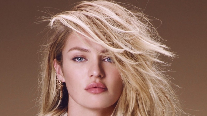 Candice Swanepoel, portrait, beautiful woman, tangled hair, depression - sadness, emotion, headshot, 720P, looking at camera, hairstyle, long hair, serious