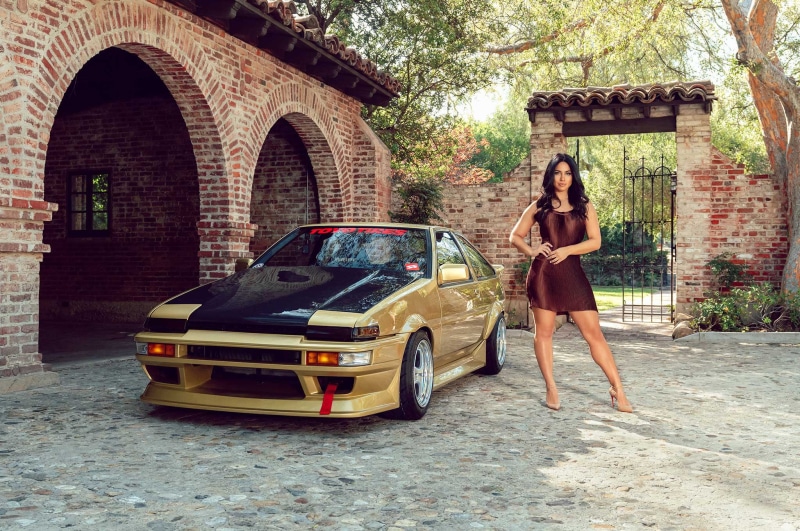 car, modified car, super street, fashion, 1080P, curvy, samantha kumiko, fashion photography, model