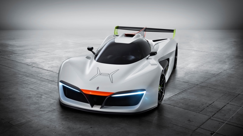 silver, car, model, black, Pininfarina H2 Speed, sport car, white, 4K, hydrogen, Geneva Auto Show 2016, super, hydrogen fuel cell