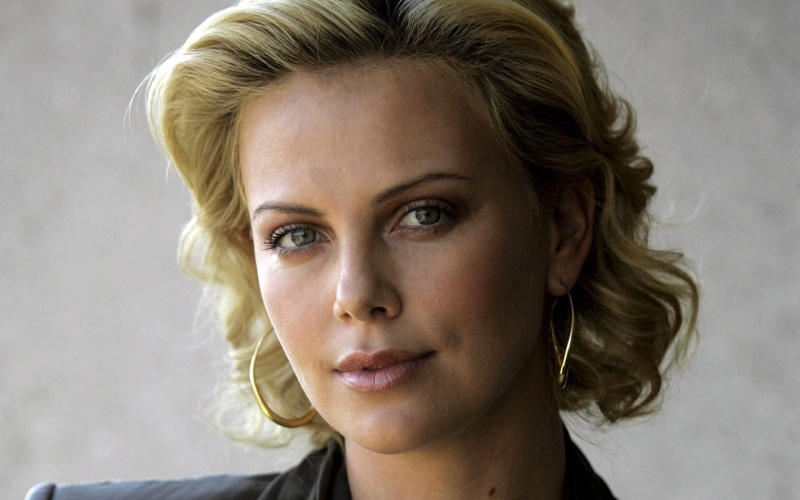 Face, Actress, Blonde, 1080P, Earrings, South African, Actresses, Green Eyes, Charlize Theron