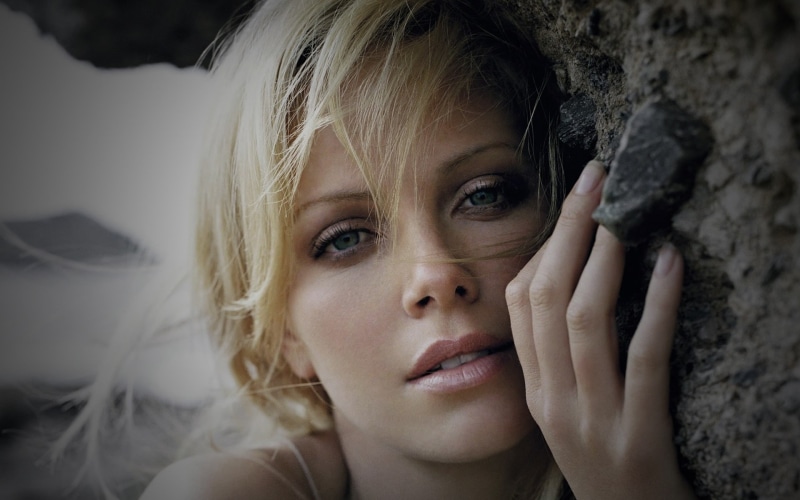 charlize, faces, south, blondes, actress, african, theron, 1080P, women