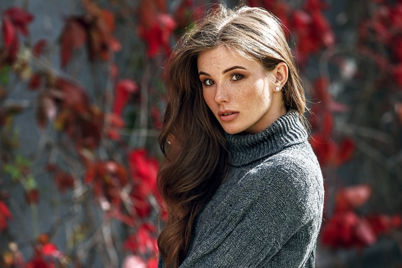 Alexey Starski, freckles, Girl, 1080P, Anya Fedotova, look