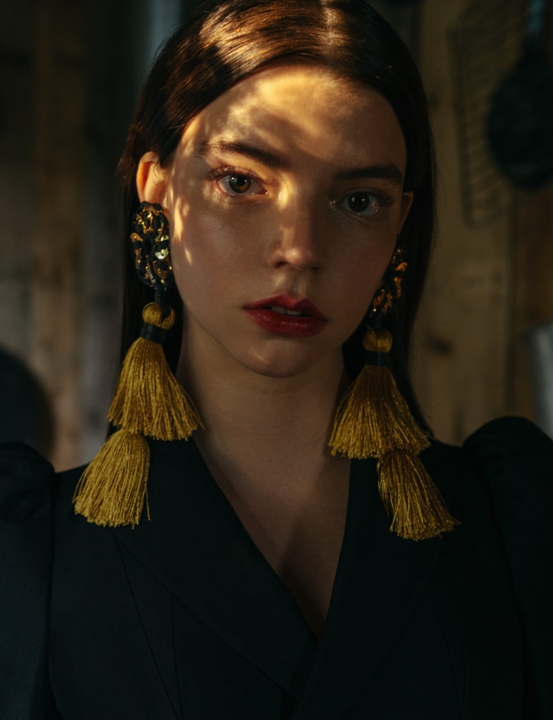 women, dark hair, brunette, Anya Taylor-Joy, 1080P