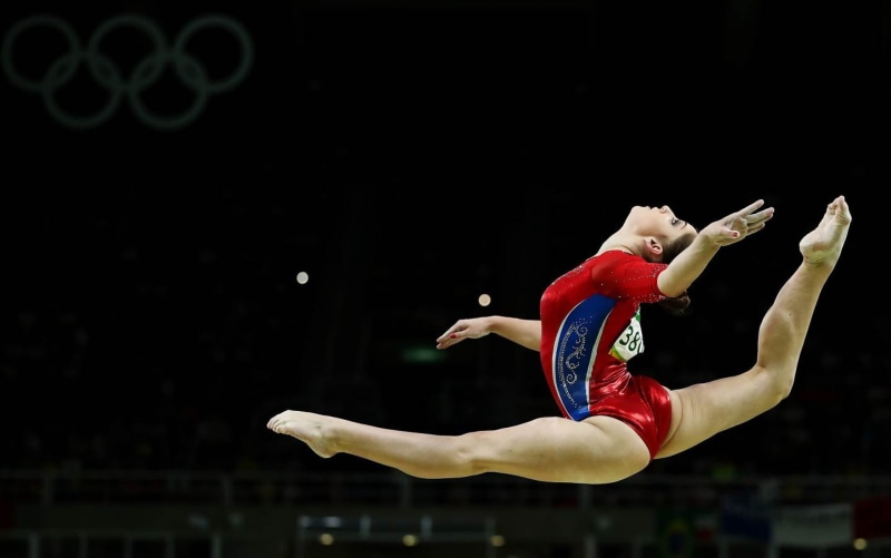Aliya Mustafina, gymnastics, 1080P, women