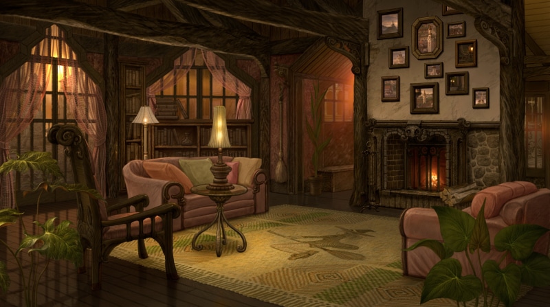 Fireplace, 2K, Room, Fantasy