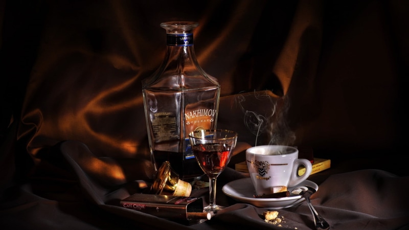 alcohol, refreshment, food, close-up, 1080P, food and drink, freshness, red wine, glass - material, wineglass, table, whisky, household equipment, bottle
