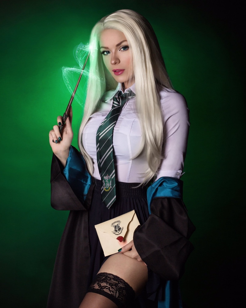 1080P, Irina Meier, Harry Potter, magic, redhead, Hogwarts, blonde, cosplay, model, curvy