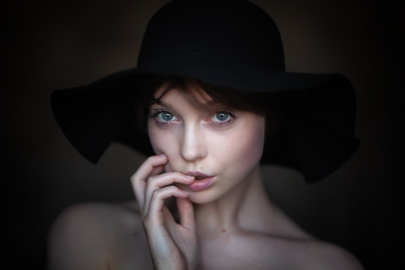 portrait, 1080P, model, Olya Pushkina, women