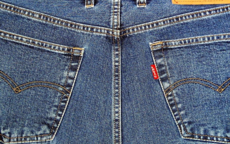 no People, textured, 1080P, fashion, pattern, pants, garment, outdoors, abstract, close-up, levi, denim, still life, macro, casual Clothing, jeans, high angle view