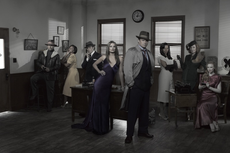 large group of people, Esposito, Mill CATIC, dress, adult, women, plunging, sitting, people, 2K, Molly Quinn, group Of People, neckline, Castle, table