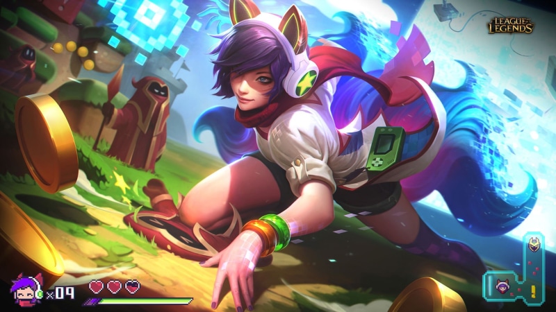 League of Legends, amusement park, representation, lifestyles, leisure activity, APC, arcade , outdoors, male likeness, creativity, casual clothing, festival