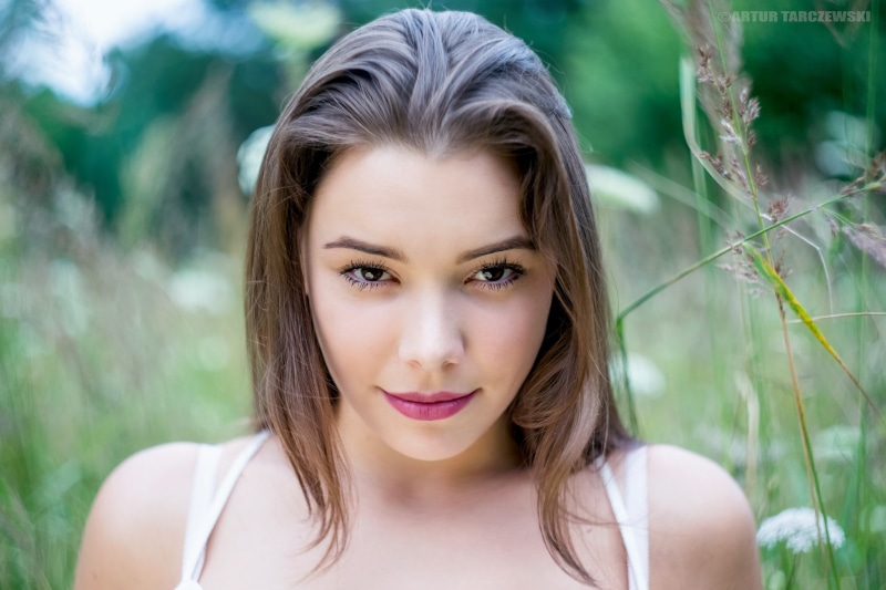 portrait, Artur Tarczewski, 1080P, women outdoors, women, face