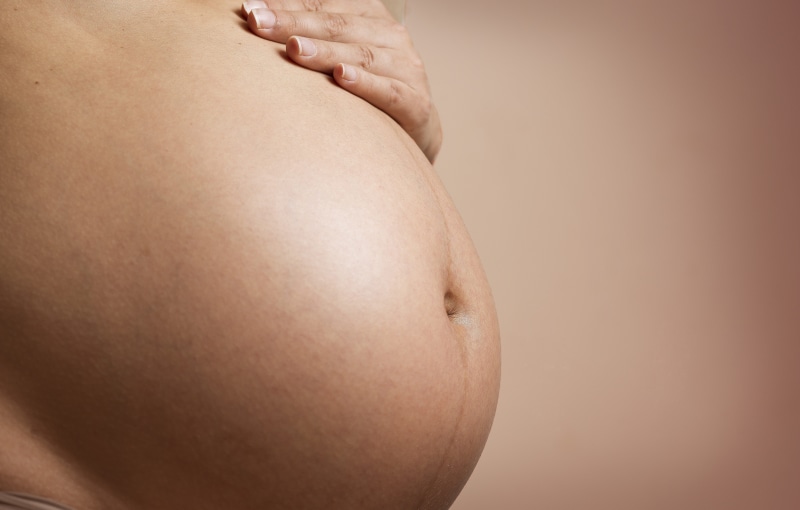 pregnant woman, adult, human fertility, parent, belly, pregnancy, beginnings, care, s, anticipation, indoors, one person, hope - concept, semi-dress, females