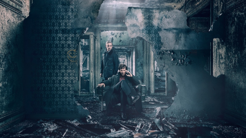 Sherlock, building, depression - sadness, John Watson, 4K, emotion, indoors, smile face, young women, Sherlock Holmes, Sherlock: The Final Problem, The Final Problem