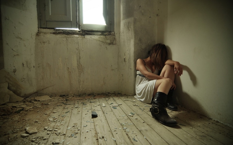 contractor, abandoned, dress, worried, adolescence, despair, boots, wearing, lifestyles, emotion, leaning, solitude, sadness, displeased, teenager, young adult