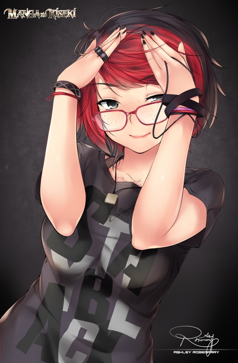 emotion, human face, depression - sadness, indoors, black background, body part, technology, gray, glasses, one person, beauty, emotional stress, anime girls