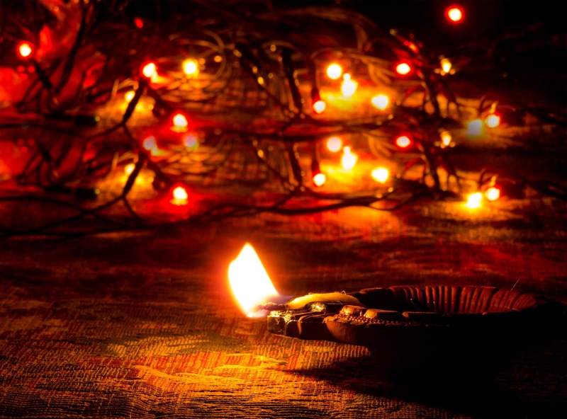 oil lamp, festival, celebration, indian, nature, event, 2K, no people, lighting equipment, burning, background, culture, christmas lights, greeting, close-up