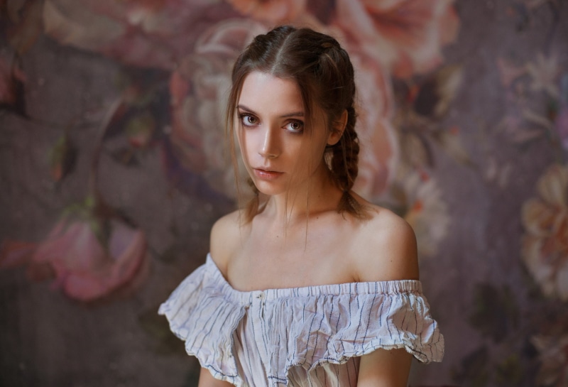 portrait, standing, 1080P, one person, young adult, young women, adult, fashion, focus on foreground, Maxim Maximov, women, contemplation, beauty, beautiful woman