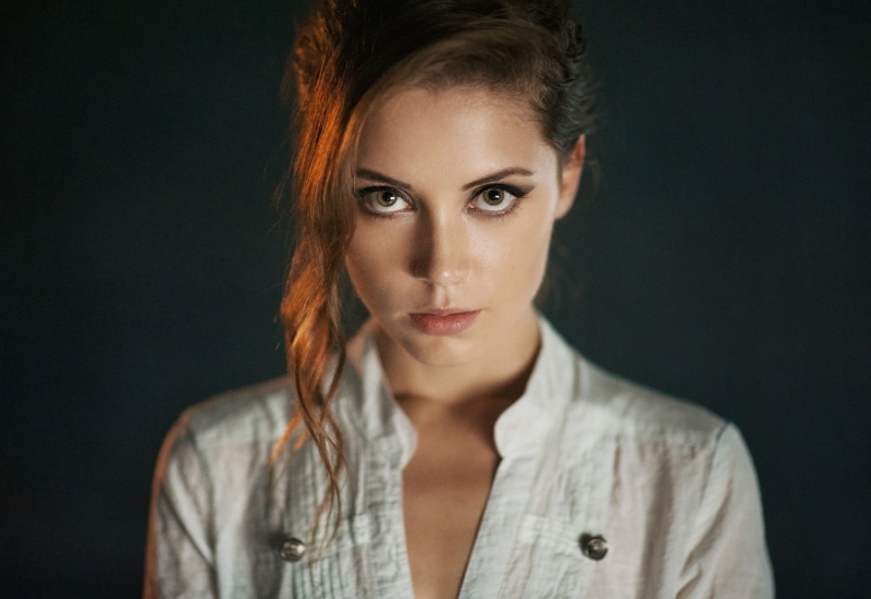 adult, headshot, women, face, portrait, young adult, one person, hair, hairstyle, Maxim Maximov, beautiful woman, indoors, looking at camera, contemplation