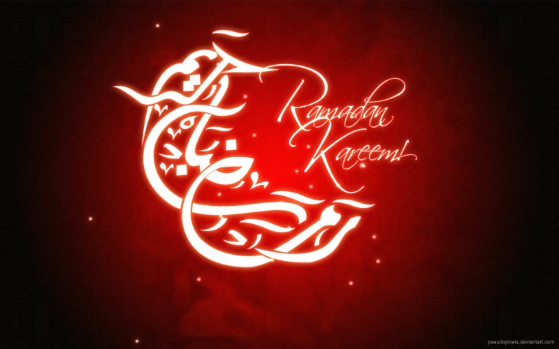 business, illuminated, holiday, western script, close-up, kareem, dark, outdoors, luminosity, Ramadan, neon, festival, eid, red, text, food and drink, 1080P