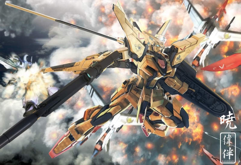 technology, no people, nature, global communications, Anime, day, 720P, military, burning, focus on foreground, Gundam, event, hanging, cloud - sky