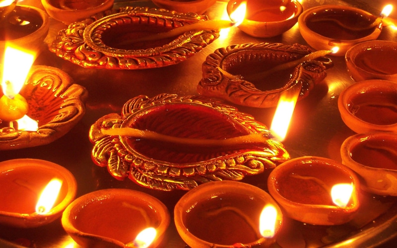 1920x1200, 1080P, diwali, festival, diya, celebration