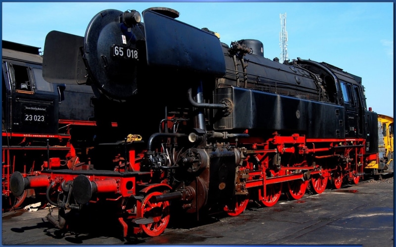 vehicle, 1080P, steam locomotive, Deutsche Bahn, train