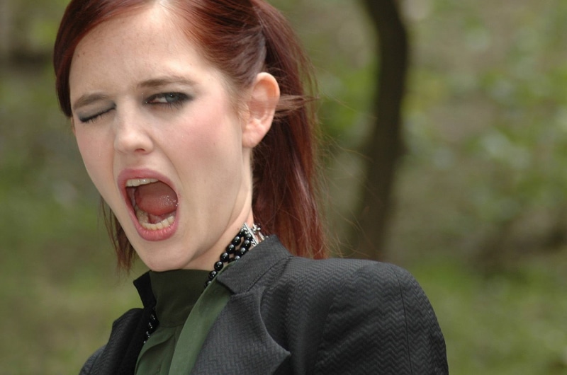shouting, 720P, headshot, beauty, adult, Eva Green, young women, young adult, mouth open, real people, females, beautiful woman, winking, facial expression