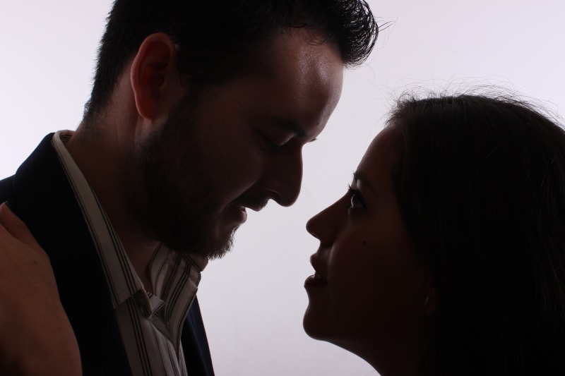couple - Relationship, males, Love, young couple, young Adult, adult, heterosexual Couple, wedding, positive emotion, togetherness, nuptials, men, side view
