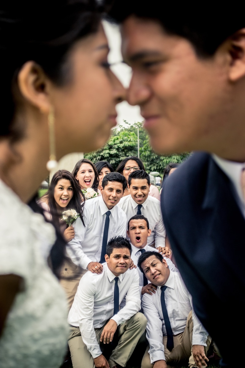 Park, husbands, real people, romantic, love, wedding, males, romance, kiss, 4K, women, park, happy, young adult, marry, bonding, portrait, couple, adults only