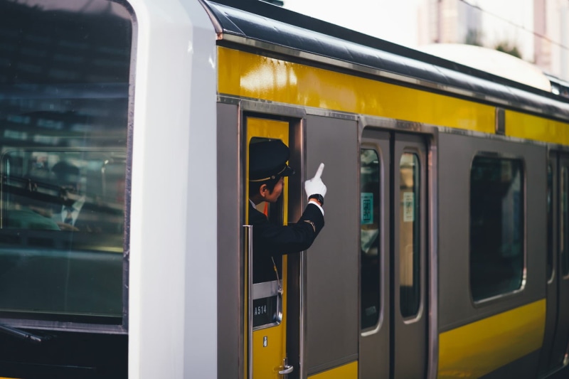 train, men, transportation, glass - material, transparent, real people, reflection, subway train, outdoors, land vehicle, public transportation, Asia, mode of transportation