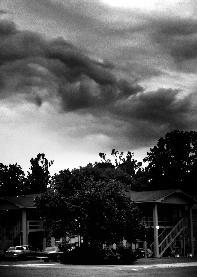 thunder, outdoors, Clouds, threatening, atmosphere, windy, building, tornado, architecture, building exterior, rainstorm, 4K, cumulus, Storm, built structure