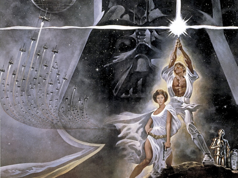 Star Wars: Episode IV - A New Hope, poster, 1080P