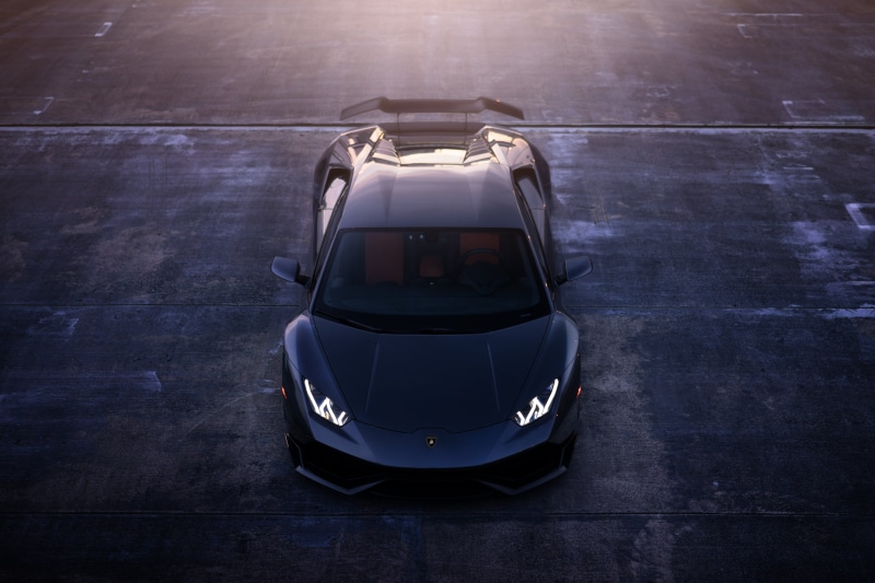 5K, travel, day, Lamborghini, Super Car , aerial view, front view, motor vehicle, no people, single object, still life, high angle view, transportation