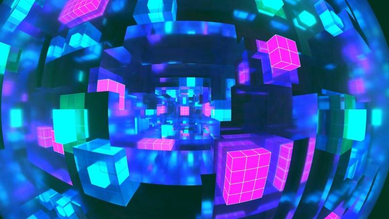 Cube, 1080P, Voxel, Abstract