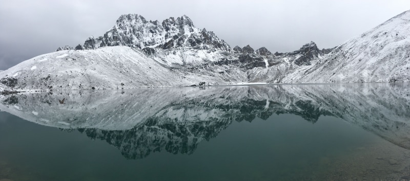 winter, ice, outdoors, mountain range, everest, travel, solid, mountain peak, rock, scenics - nature, snowcapped mountain, tranquil scene, tranquility