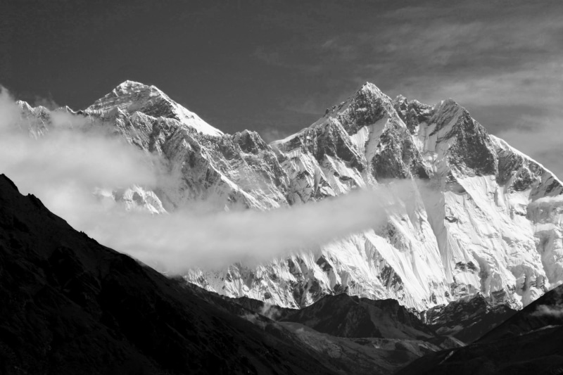 himalaya, environment, Lhotse, mountain range, formation, cloud, day ...