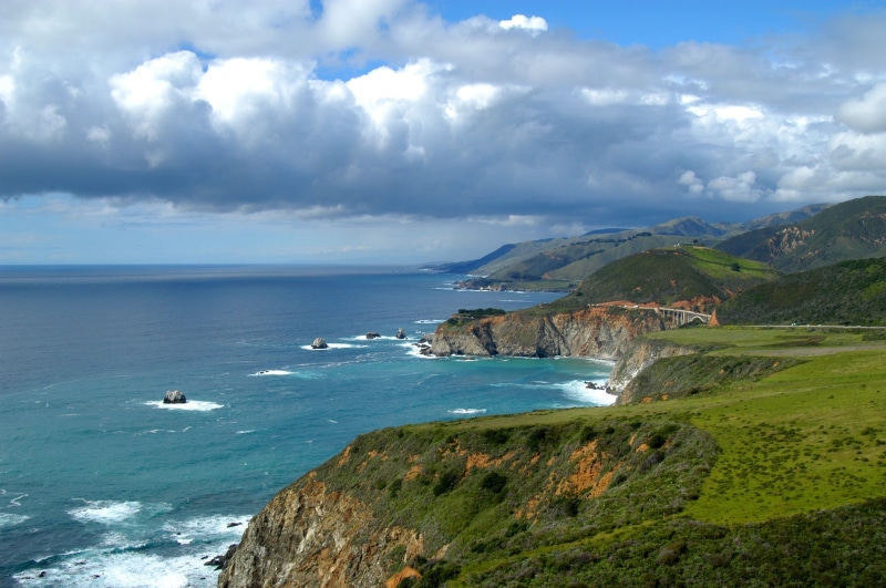 blue, coastline, atlantic Ocean, photography, sea, cliffs, scenics, nature, daytime, NOAA, cloudy, 2K, white, sky, ocean, near, cliff