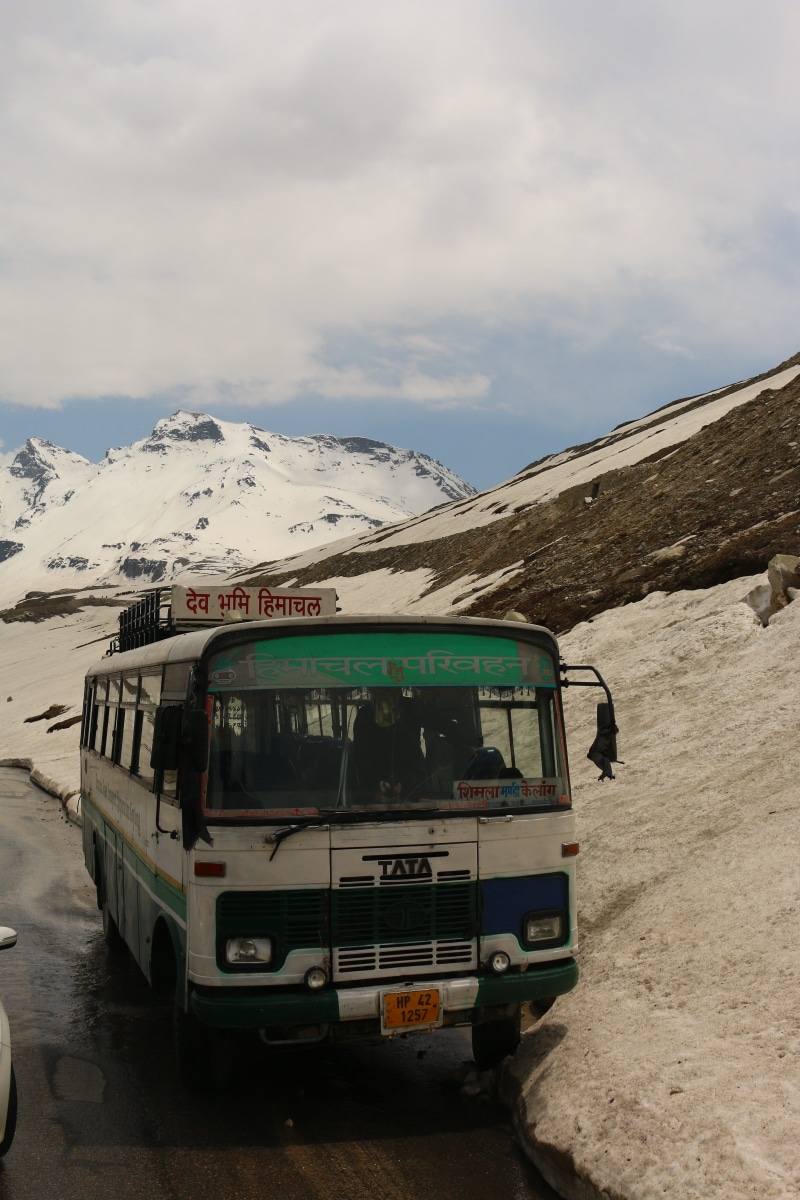 day, scenics - nature, sky, nature, snowcapped mountain, snow, winter, mountain range, cold temperature, himachal pradesh, himachal transports, 5K, land vehicle