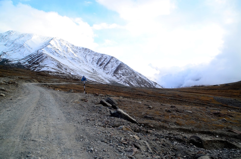 mountain peak, sky, 4K, non-urban scene, scenics - nature, winter, beauty in nature, himachal pradesh, mountain roads, india, cloud - sky, spiti, rock