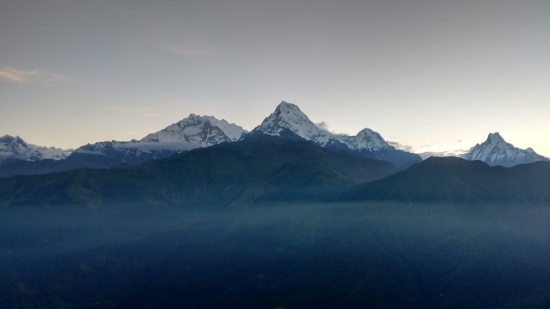 beauty In Nature, ice, nepal, himalaya, environment, mountain Peak, scenics, mountain Range, snow, Landscape, land, travel destinations, nature, blue, scenics - nature