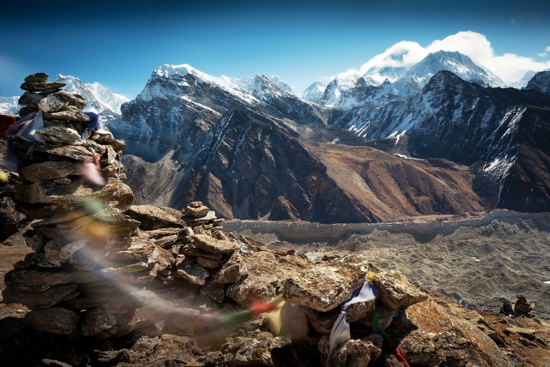 sky, sherpa, mt. Everest National Park, snowcapped, tranquility, ladakh Region, mountain Peak, outdoors, high Up, leh Monastery, Tibet, beauty In Nature