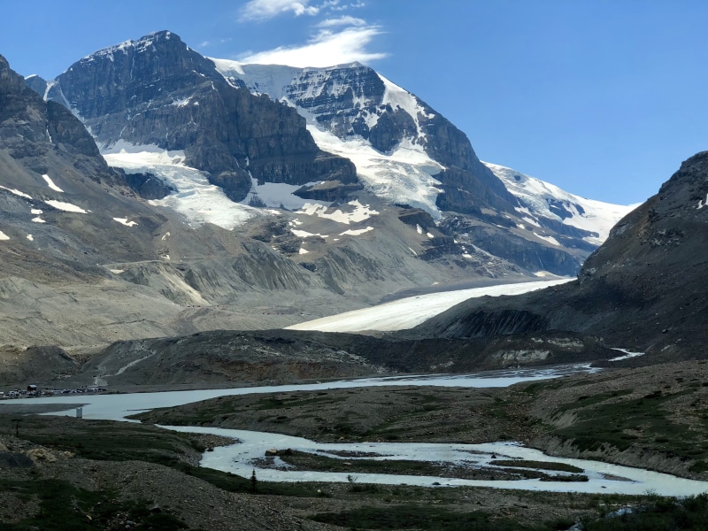 tranquil scene, canada, jasper, no people, outdoors, cold temperature, snow, sky, glacier, tranquility, rockies, ice, rock, environment, 4K, icefields parkway