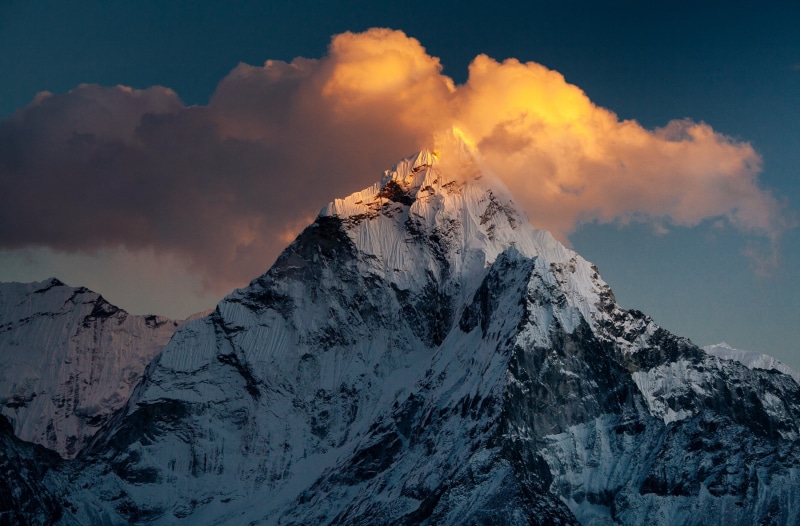 Nepal, 2K, Namche, Asia, Sunset, Peak, Himalaya, dablam, Nature, Mountains, Mountain, ama, AmaDablam, KhumbuValley