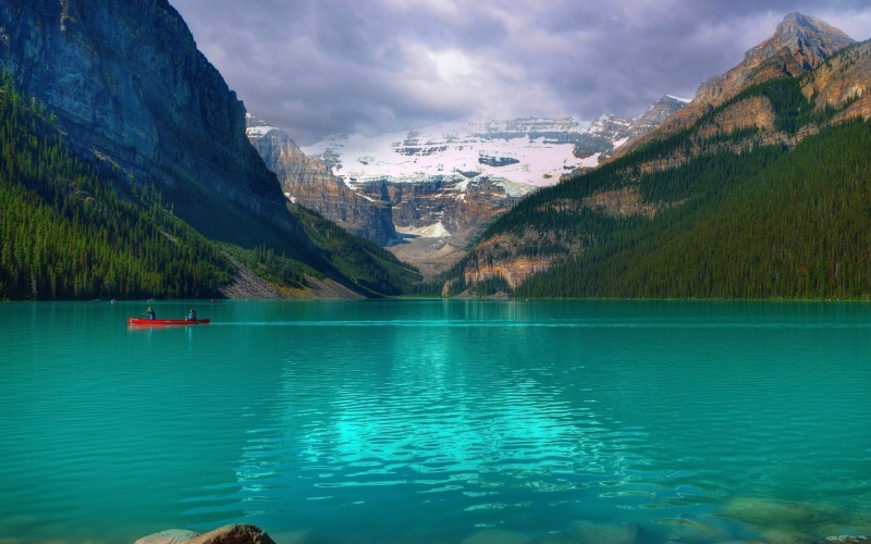 lake, lake louise, canada, emerald, emerald lake, louise, 1080P