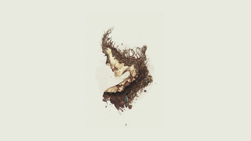 single object, food and drink, s, no people, close-up, cut out, dirty, white background, rotting, surreal, damaged, plant, minimalism, woman, white color