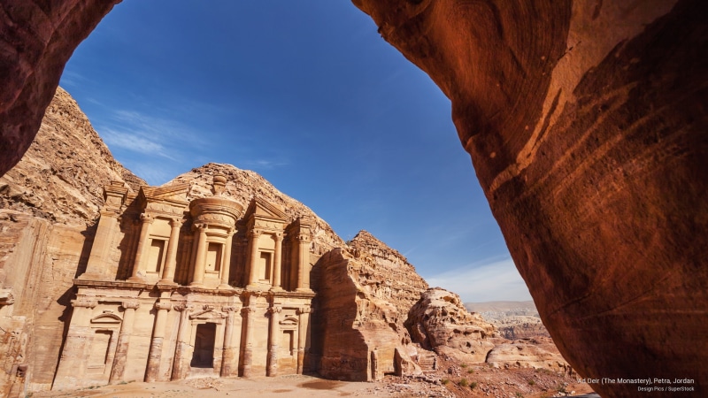 monastery, deir, 2K, ad, petra, Architecture, jordan