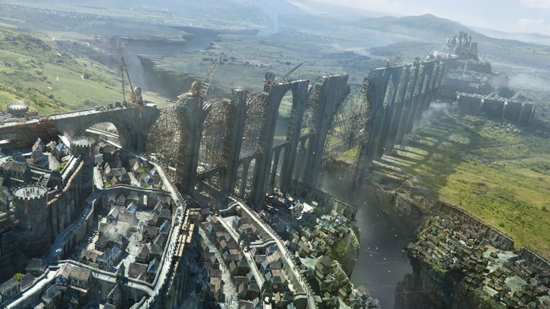 tranquil scene, The Wheel of Time, built structure, non-urban scene, city, nature, beauty in nature, architecture, environment, outdoors, building exterior