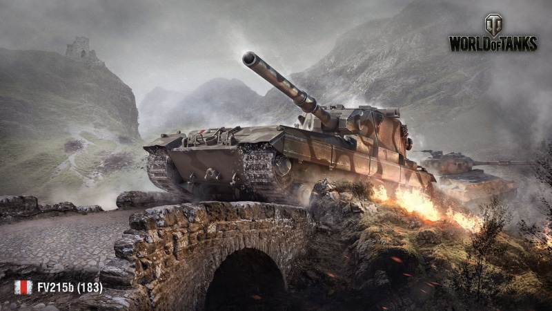 machinery, transportation, quarry, smoke - physical structure, nature, FV215b 183, burning, fire - natural phenomenon, World of Tanks, destruction, fighting